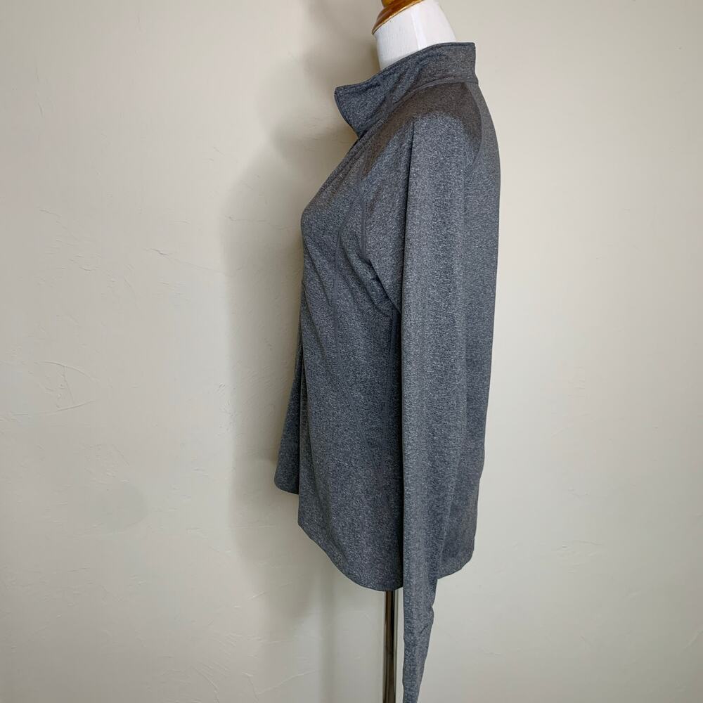Natural Reflections Gray Popover Athletic Shirt Long Sleeve Sz Large - Picture 3 of 8